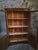 Wood Vintage Art Deco French Beech Display Cabinet with Glass Door, 1930 For Sale - Image 7 of 16