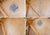 Mid-Century Modern Restored Wheat Heywood Wakefield X Coffee Table G392 For Sale - Image 3 of 10