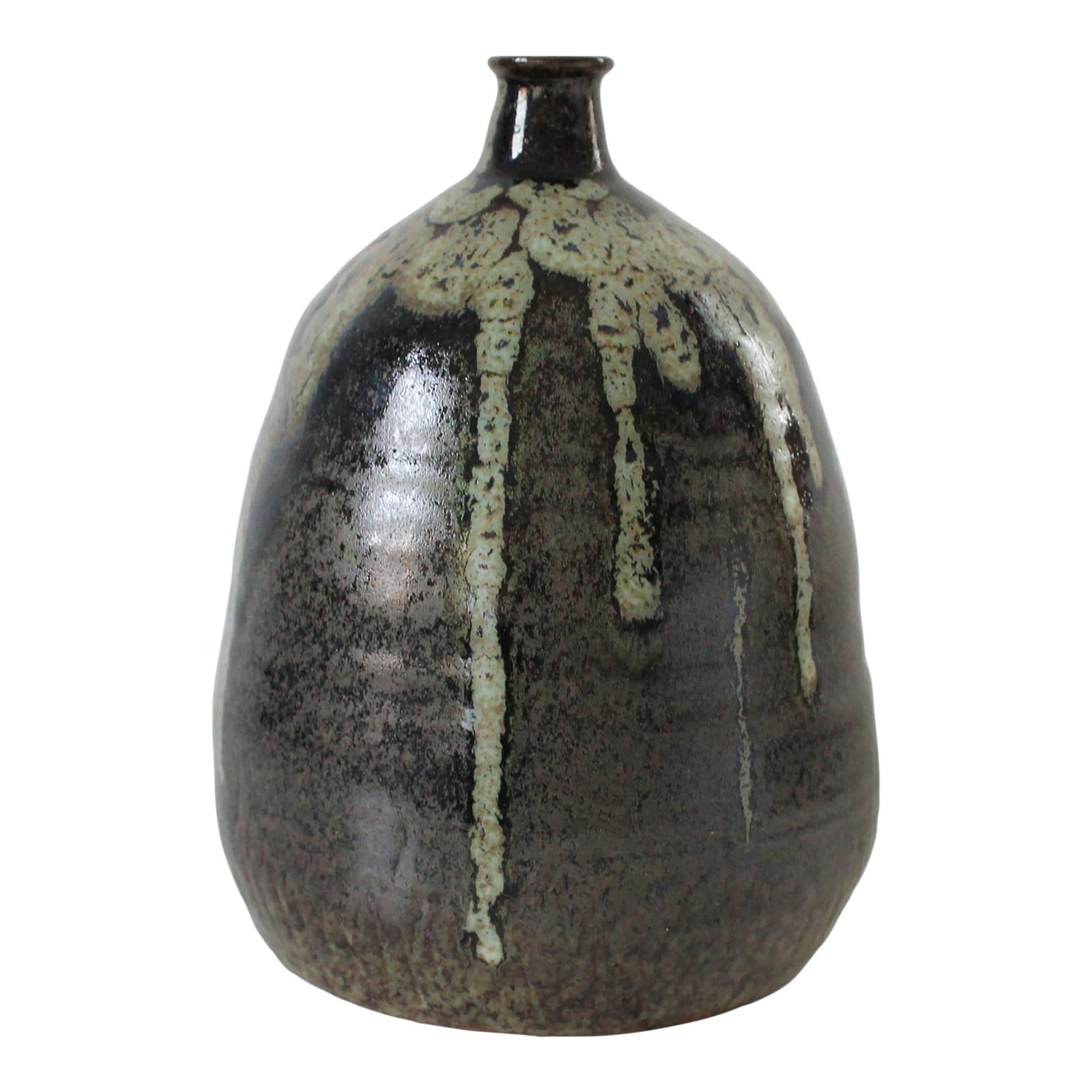 Vintage Studio Art Pottery Bud Vase | Chairish