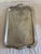 Mid-Century Modern Vintage Rodney Kent Hand Wrought Hammered Aluminum Tulip Tray With Handle For Sale - Image 3 of 11