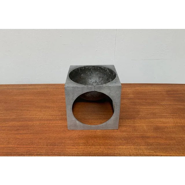 Lorenzo Burchiellaro, Mid-Century Italian Modernist Cube Sculpture For Sale - Image 12 of 18