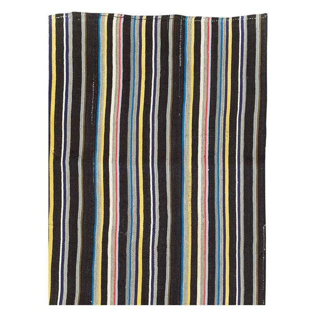 Modern Galerie Shabab Collection Mid-20th Century Turkish Flatweave Kilim Room Size Carpet For Sale - Image 3 of 10