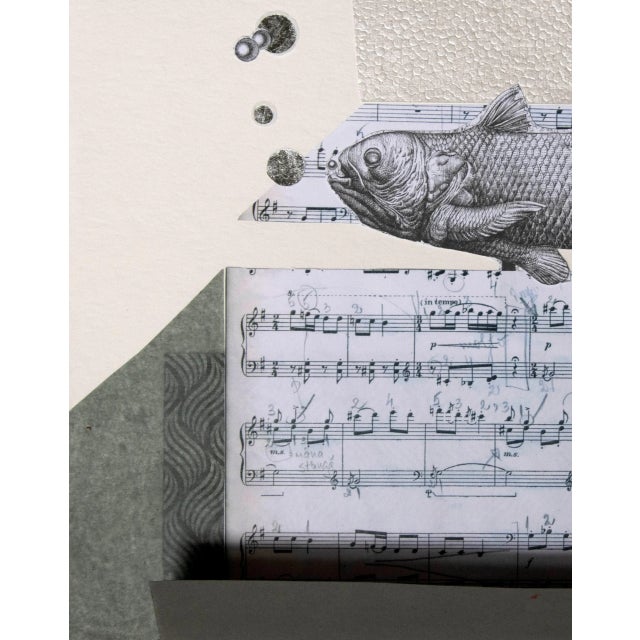 Plastic The Music Box by Raluca Arnăutu, Collage on Paper For Sale - Image 7 of 8