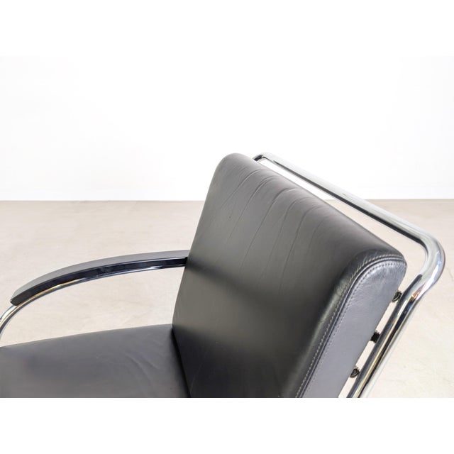 Mid-Century Modern KS 46 Armchair by Anton Lorenz for Thonet For Sale - Image 10 of 12