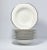 Mikasa “Cameo Platinum” Set of 12 Bone China Rim Soup Bowls 8 3/4” Excellent condition. No chips, cracks, or fleabites....