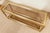 Mastercraft Mastercraft Brass 1970’s Hollywood Regency Entry Table, Attributed For Sale - Image 4 of 9