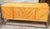 Yellow 1970s Milo Baughman Split Bamboo, Pencil Reed and Chrome Credenza / Sideboard For Sale - Image 8 of 10