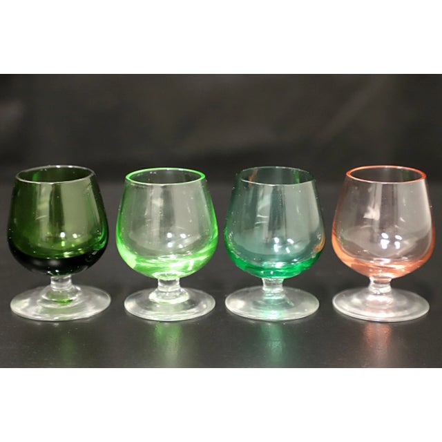 Mid 20th Century Decanter Set With Cordial Glasses - 9 Pieces For Sale - Image 10 of 12