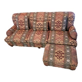 1990s Lee Sofa and Ottoman Set For Sale
