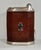 French Flaminaire Gentry Silver Plate and Leather Table Lighter, 1947 For Sale - Image 3 of 8