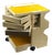 Low Boby Trolley with Three Drawers by Joe Colombo for Bieffeplast, Italy, 1970s For Sale
