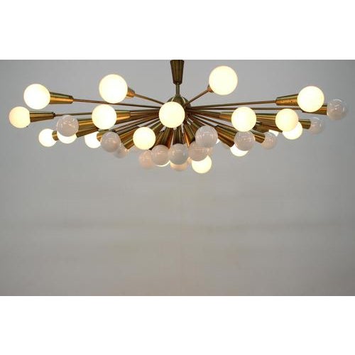 Large Mid-Century Modern Sputnik Pendant Light, 1960s For Sale - Image 10 of 18