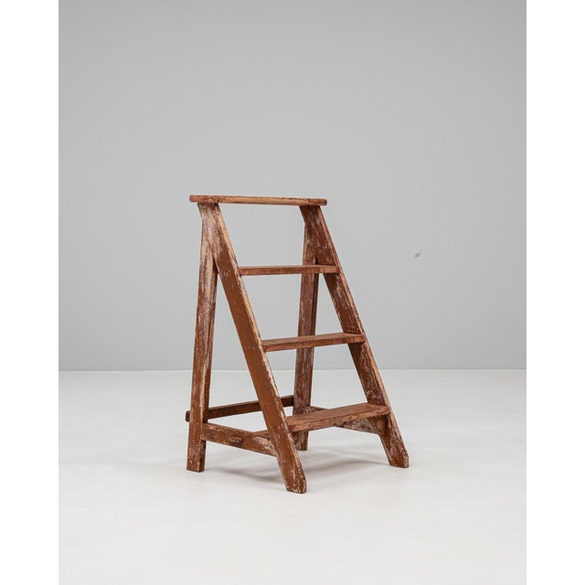 20th Century French Wooden Ladder For Sale In Greensboro - Image 6 of 18