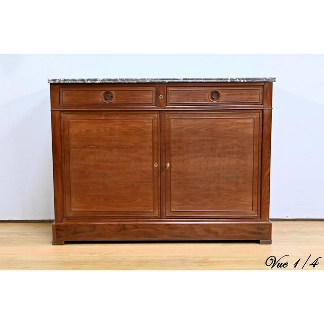 Mahogany City Buffet, Late 19th Century For Sale - Image 5 of 18