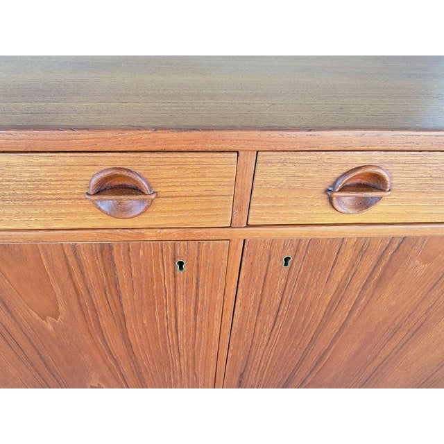 Scandinavian Modern Teak Credenza by Tage Olofsson - A Pair For Sale - Image 15 of 18