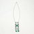 Early 20th Century Antique Theodor Fahrner Sterling Silver, Malachite, & Pearl Jugendstil Necklace For Sale - Image 5 of 17