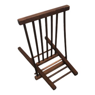 1950s Scandinavian Style Wooden Display Rack For Sale