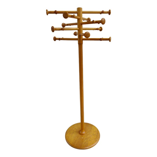 Coat Rack in Beech by Nana Ditzel, 1960s For Sale