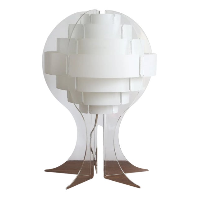 Vintage Lekene Lamp by Flemming Brylle and Preben Jacobsen for Ikea, 1968 For Sale