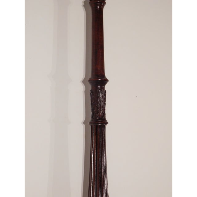 Ethan Allen Georgian Court King Kingsize Dark Cherry #225 Finish Poster Bed#1 For Sale - Image 10 of 17