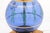 Immaculate Pair of Cobalt Eglomise Hourglass Lamps - 1960s Marbro Lamp Co. For Sale In Atlanta - Image 6 of 9