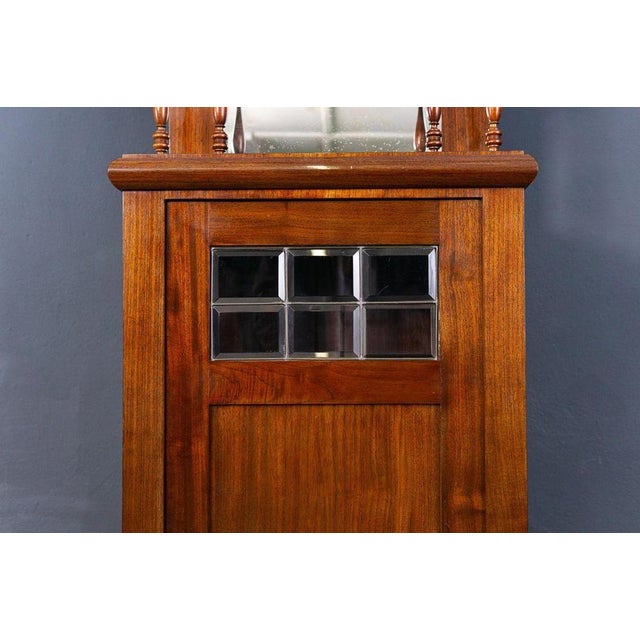 Wood Art Nouveau Pine Cupboard For Sale - Image 7 of 18