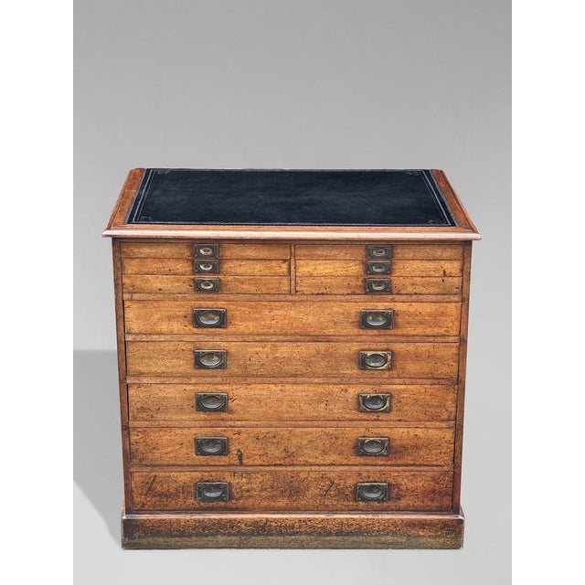 Mahogany Campaign Filing Cabinet, 1890s For Sale - Image 3 of 10