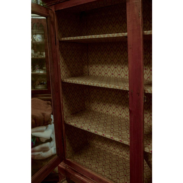 Wood Rustic Cabinet in Fir Wood, Italy, 1800s For Sale - Image 7 of 18