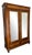 French Carved Mirrored Wardrobe For Sale