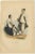 Auguste Wahlen, Depictions of Japanese Costumes, 1844, Handcolored Prints, Set of 6 For Sale - Image 3 of 8