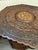 Antique Hand Carved Octagonal Side Table For Sale - Image 9 of 11