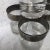Platinum Band Rim Checkerboard Geometric Pattern Lowball Glasses-Set of 6 For Sale - Image 12 of 13