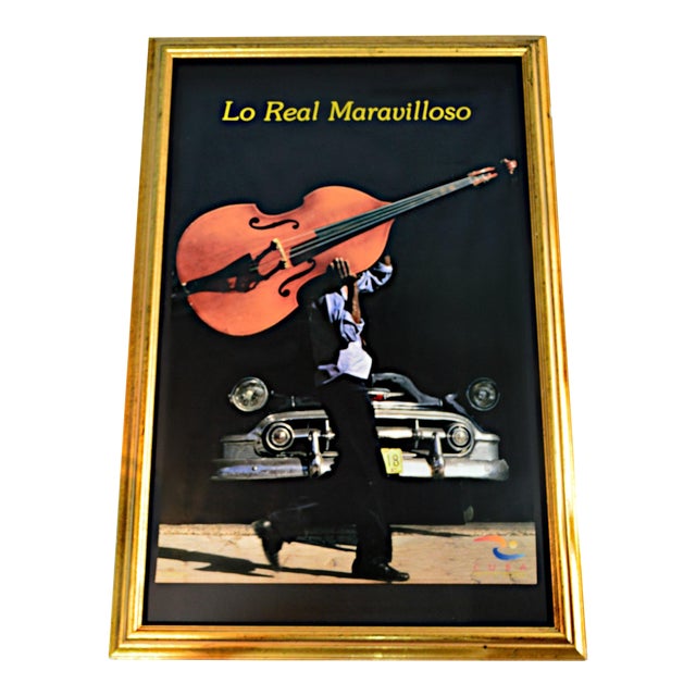 "Lo Real Maravilloso" Framed Cuban Poster Chairish