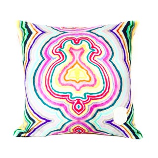 Funky Agate Pillow For Sale