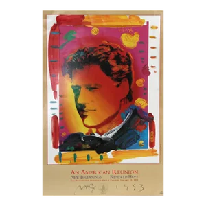 Bill Clinton Inaugural, an American Reunion I, Peter Max