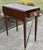 Wood Vtg. Kittinger Inlaid Mahogany Pembroke Table For Sale - Image 7 of 15