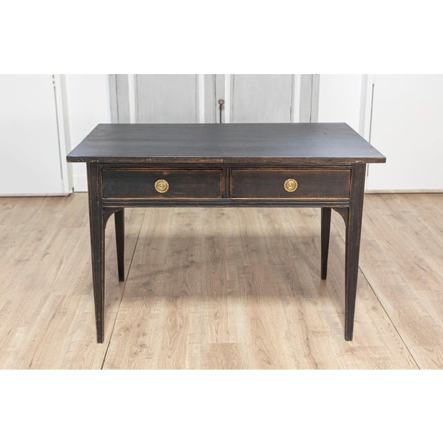 19th Century 19th Century Swedish Desk Circa 1840 For Sale - Image 5 of 12