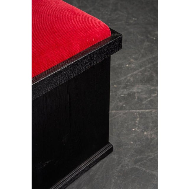 The Hague School Pander Stool by Hendrik Wouda, 1920s For Sale - Image 6 of 15