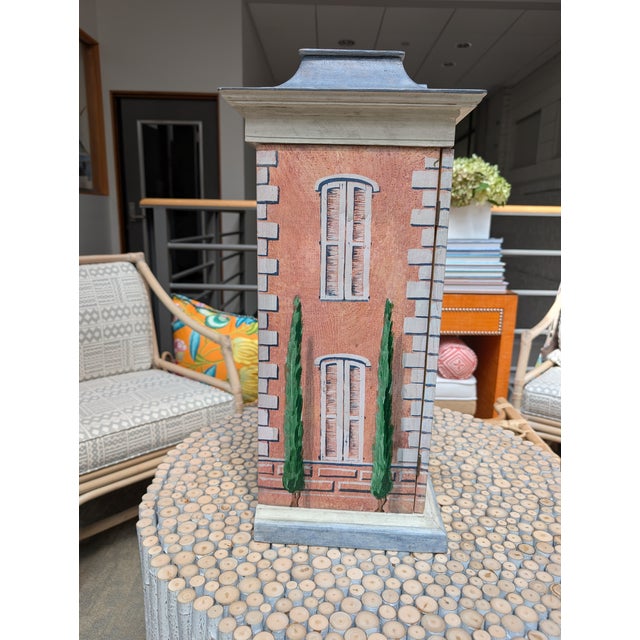 1980s Eric Lansdown Vintage Hand Crafted Signed Dollhouse Circa 1985 For Sale - Image 5 of 17