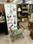Up for consideration is a beautiful vintage industrial green metal vanity stool. This would look lovely in your home and...
