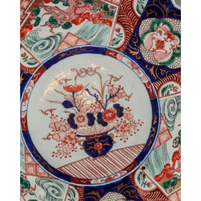 Antique Japanese Imari Plate For Sale - Image 14 of 14