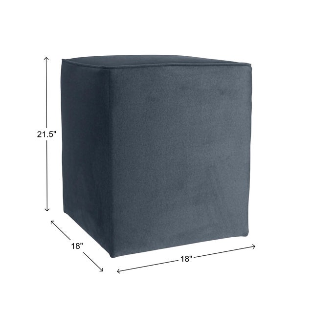 Textile Universal Cube Qivuit Blue For Sale - Image 7 of 7