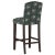 Contemporary Cami Bar Stool in Ink Tiger Bamboo For Sale - Image 3 of 7