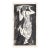 1960s Thomas Elsner There Is Nothing Phony About Mrs. Frasconi Woodblock For Sale