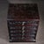 Chinese Vintage Chinese Hardwood Carved "Plum Blossom" 5-Drawer Cabinet / Jewelry Chest For Sale - Image 3 of 10