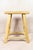 Vintage Rustic Stool in Elm For Sale - Image 5 of 5