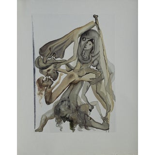 Salvador Dali, Les Limbes, Nude, Etching For Sale