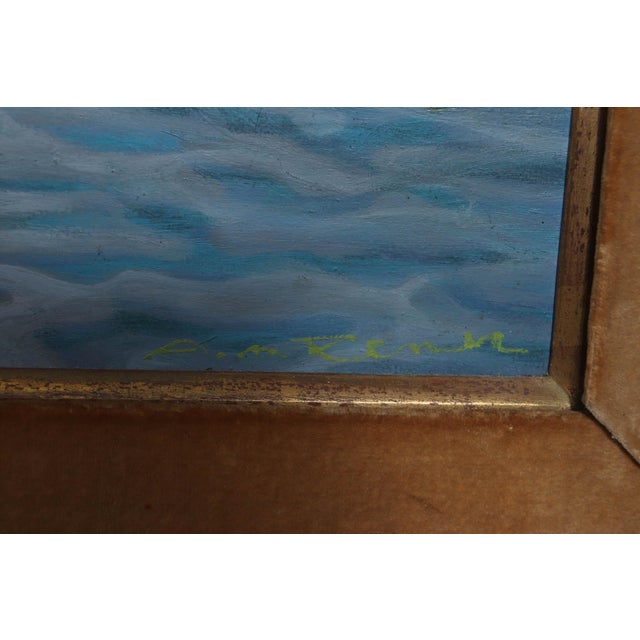 Arthur Maria Rener, Composition, 1965, Oil on Board For Sale - Image 10 of 11