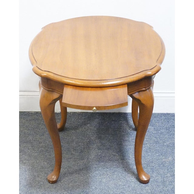 Thomasville Furniture Fisher Park Collection 20" Accent End Table 21631-220 For Sale In Kansas City - Image 6 of 10