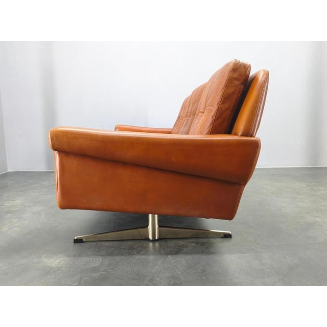 Vintage Danish Leather Sofa by Svend Skipper, 1960s For Sale - Image 16 of 18